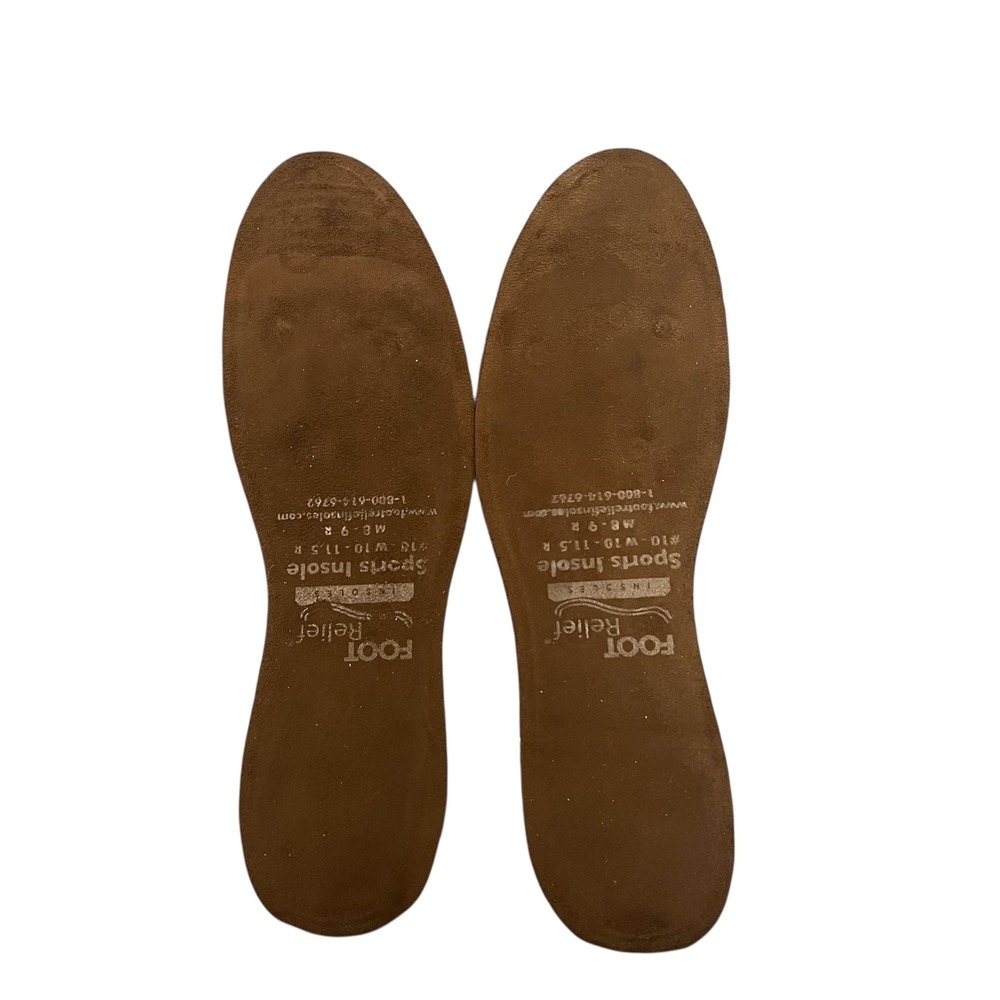Foot Relief Sports Insoles Women 10 11.5 Men 8 9 Regular Reflexology Gel Cushion - Picture 2 of 6